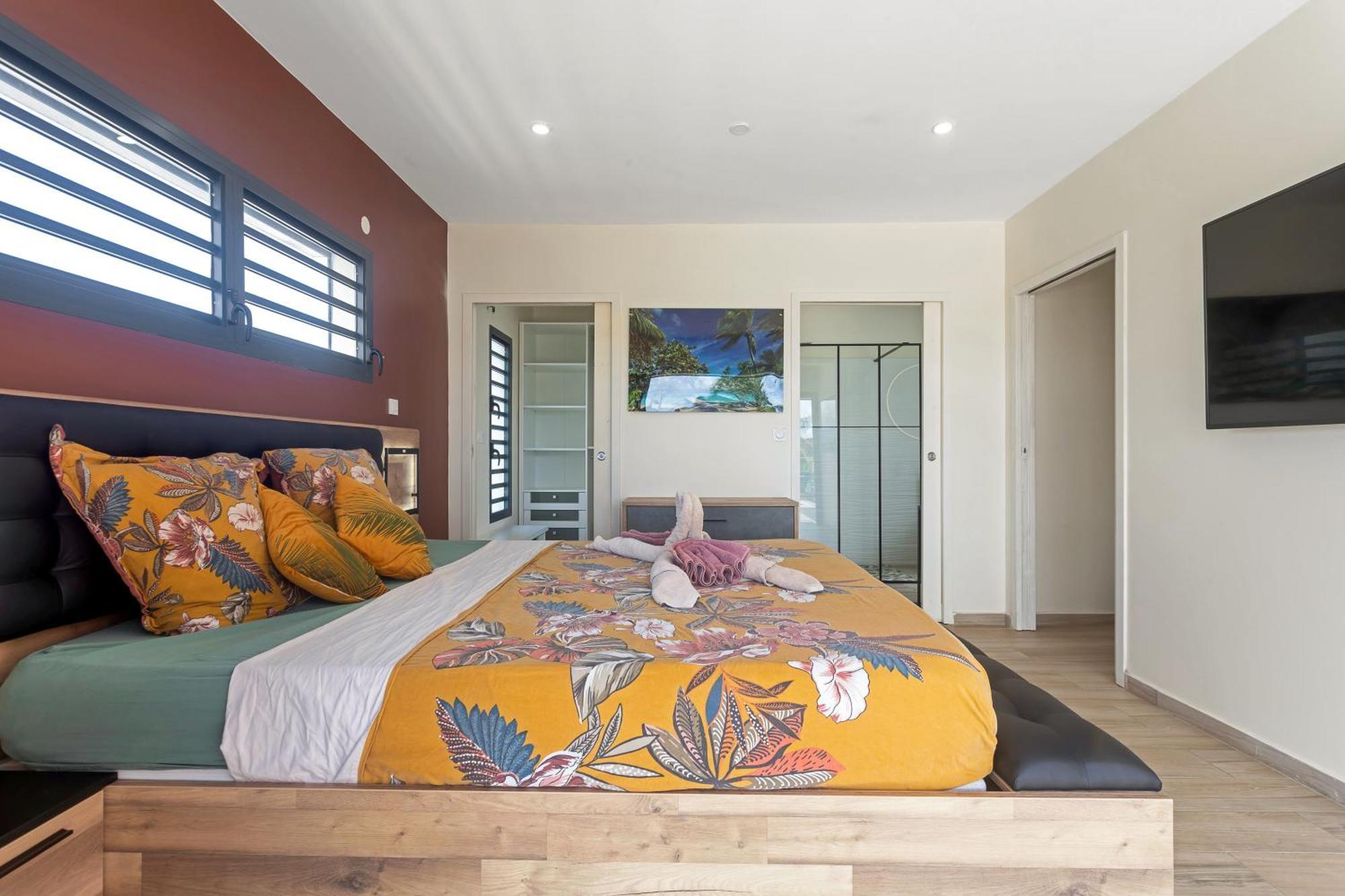 Villa Jasmin Standing Piscine Chauffee 4 Ch 9 Pers Baie-Mahault